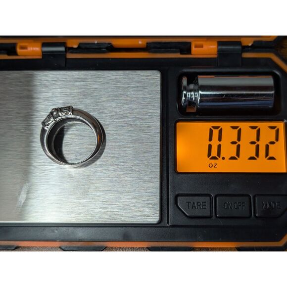 Vintage Sterling Silver Ring – Ornate Band – Size 6 – 0.332 oz Solid .925 - Picture 5 of 6